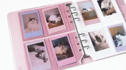 Glitter 6 Ring A6 Wide Card Pocket Refill