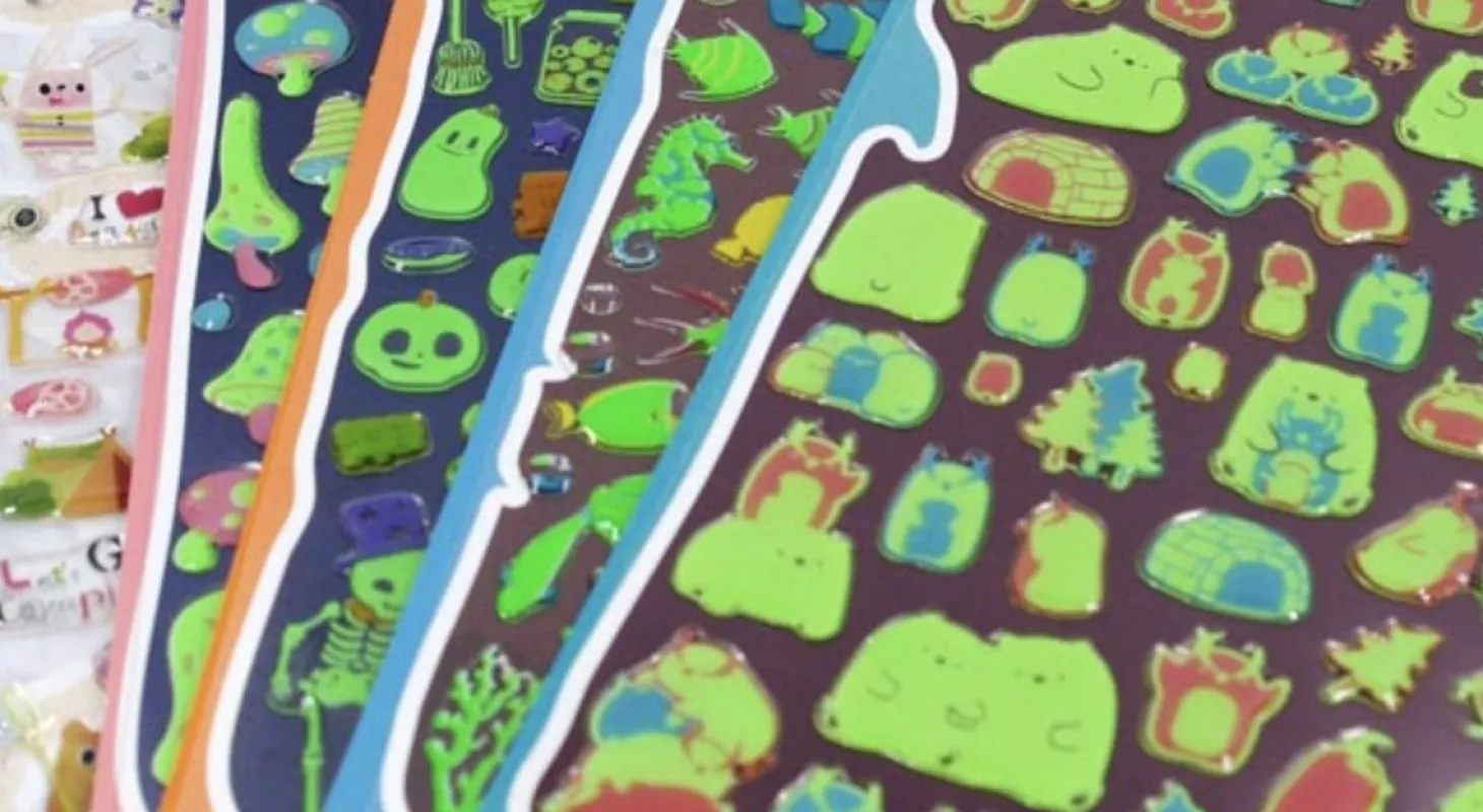 Glow in the Dark Deco Sticker