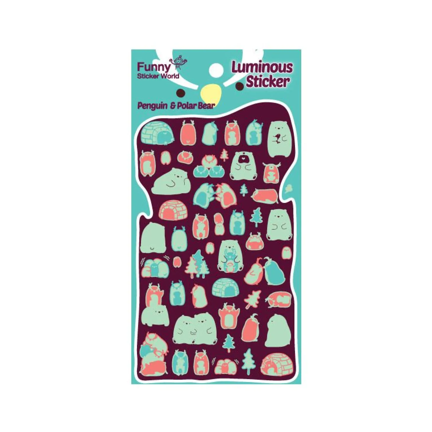 Glow in the Dark Deco Sticker