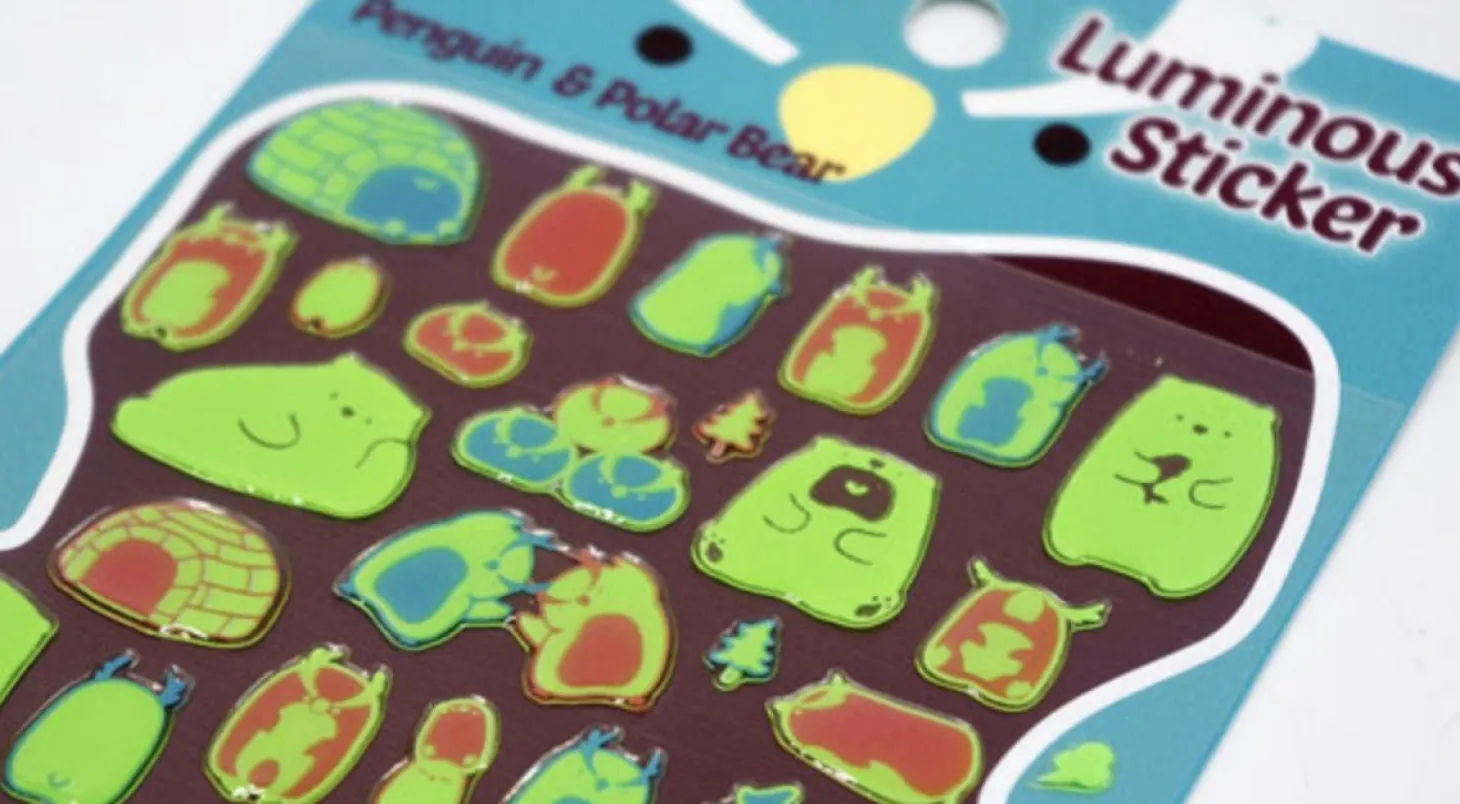 Glow in the Dark Deco Sticker