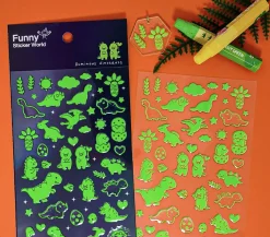 Glow in the Dark Dinosaur Sticker