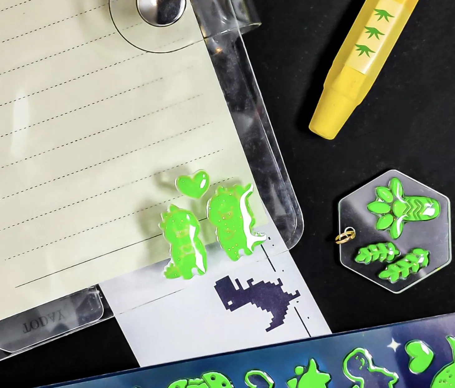 Glow in the Dark Dinosaur Sticker