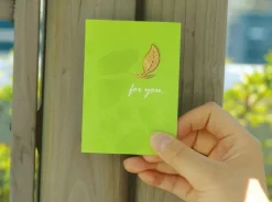 Gold Bookmark & Card