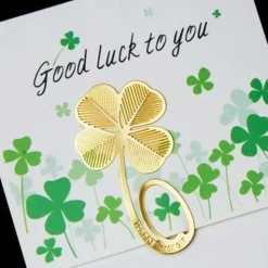 Gold Bookmark & Card