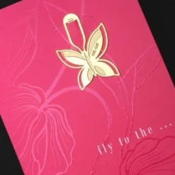 Gold Bookmark & Card