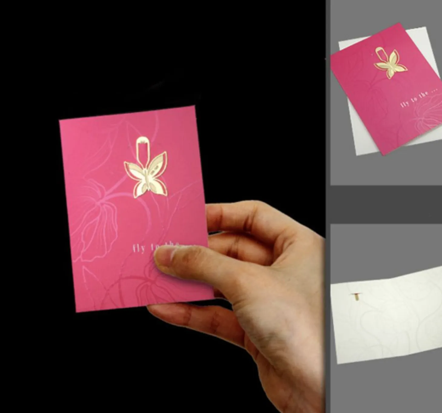 Gold Bookmark & Card