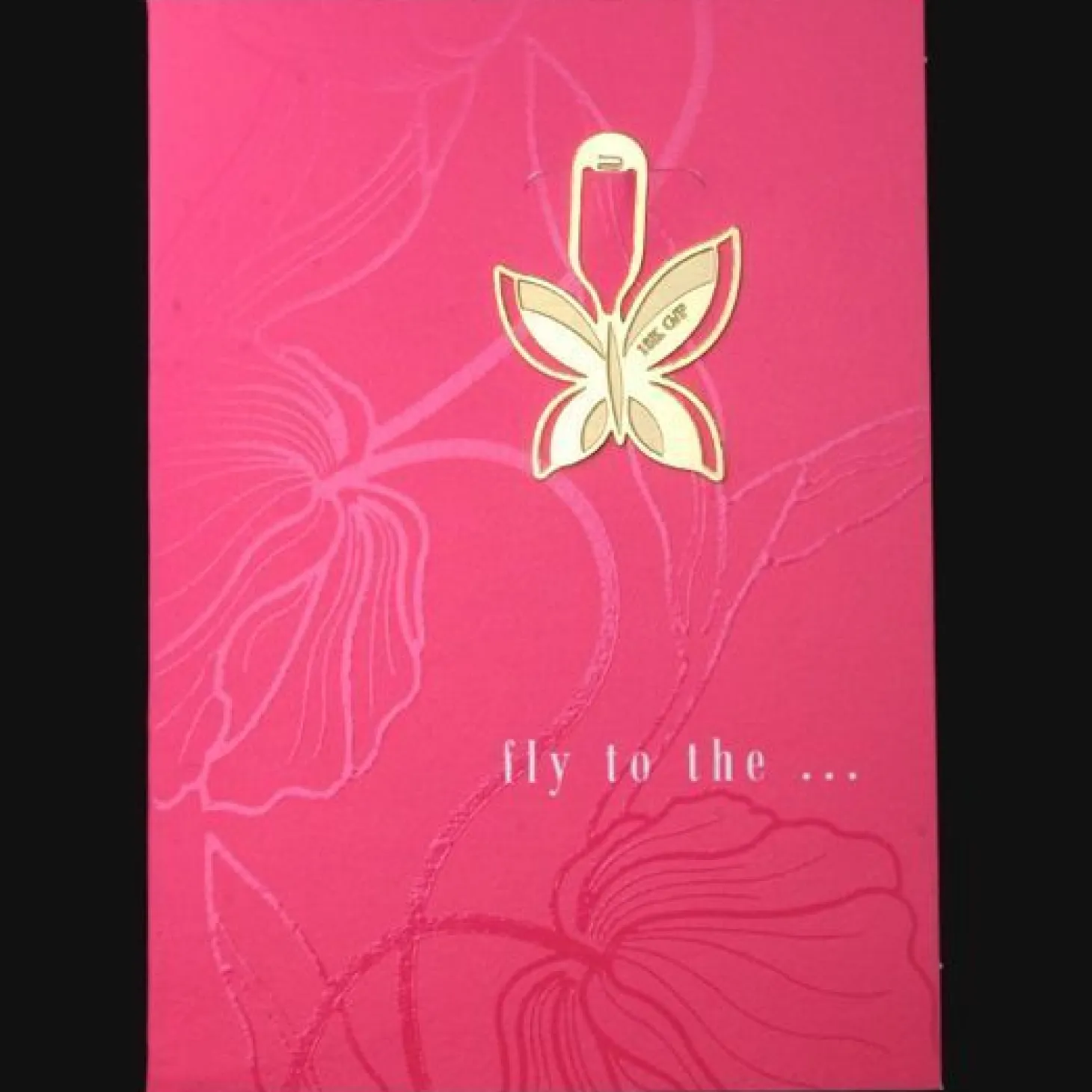 Gold Bookmark & Card