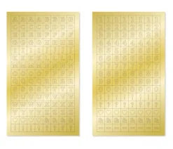 Gold Deco Sticker