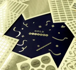 Gold Deco Sticker