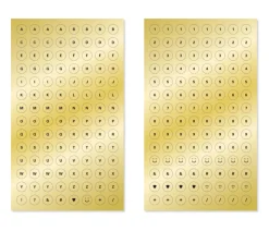 Gold Deco Sticker