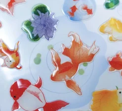 Goldfish Epoxy Sticker