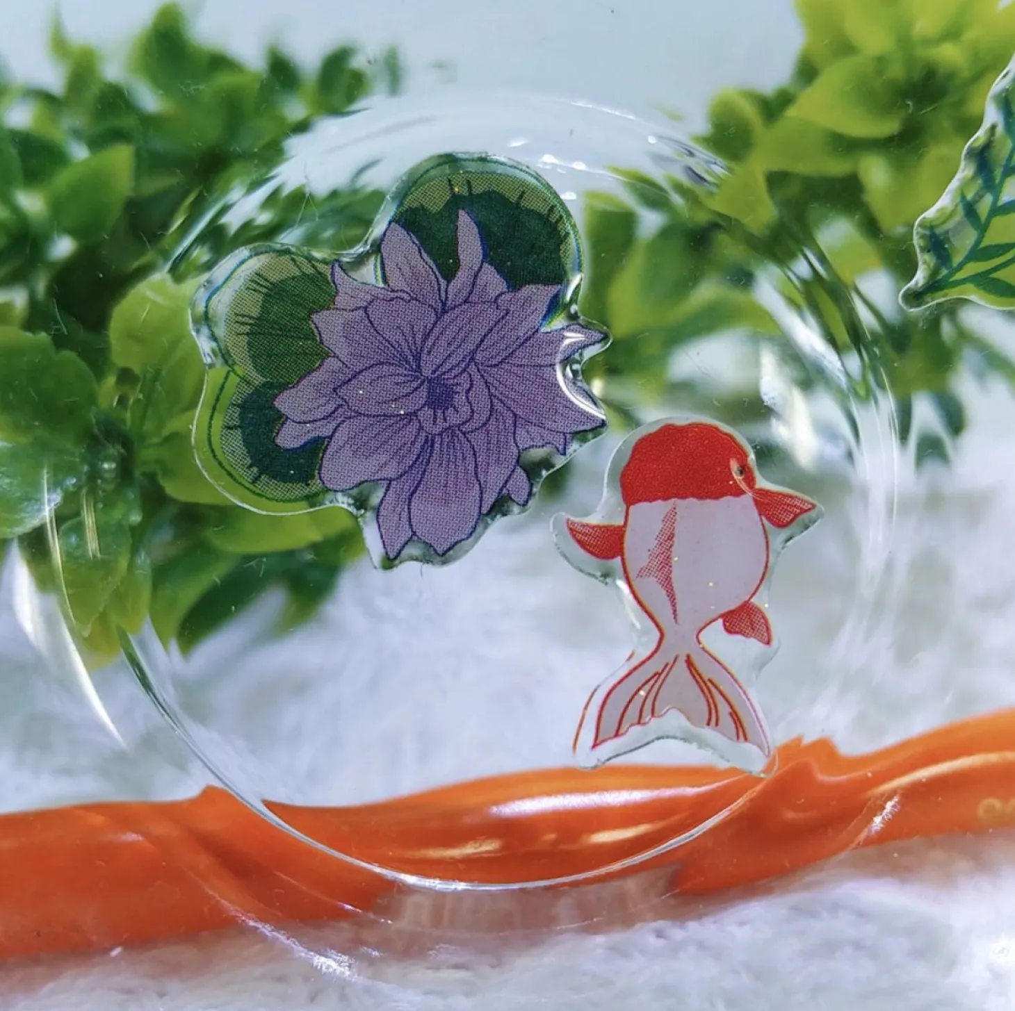 Goldfish Epoxy Sticker
