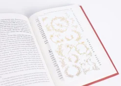 Gold Four Seasons Rub-on Sticker