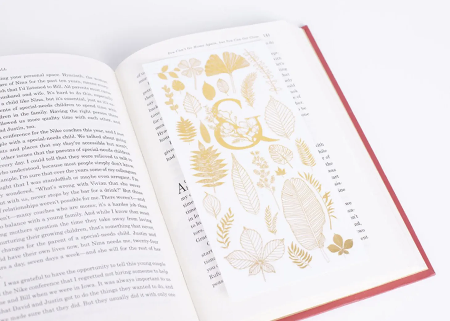 Gold Four Seasons Rub-on Sticker