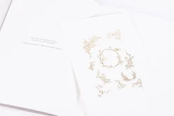Gold Four Seasons Rub-on Sticker