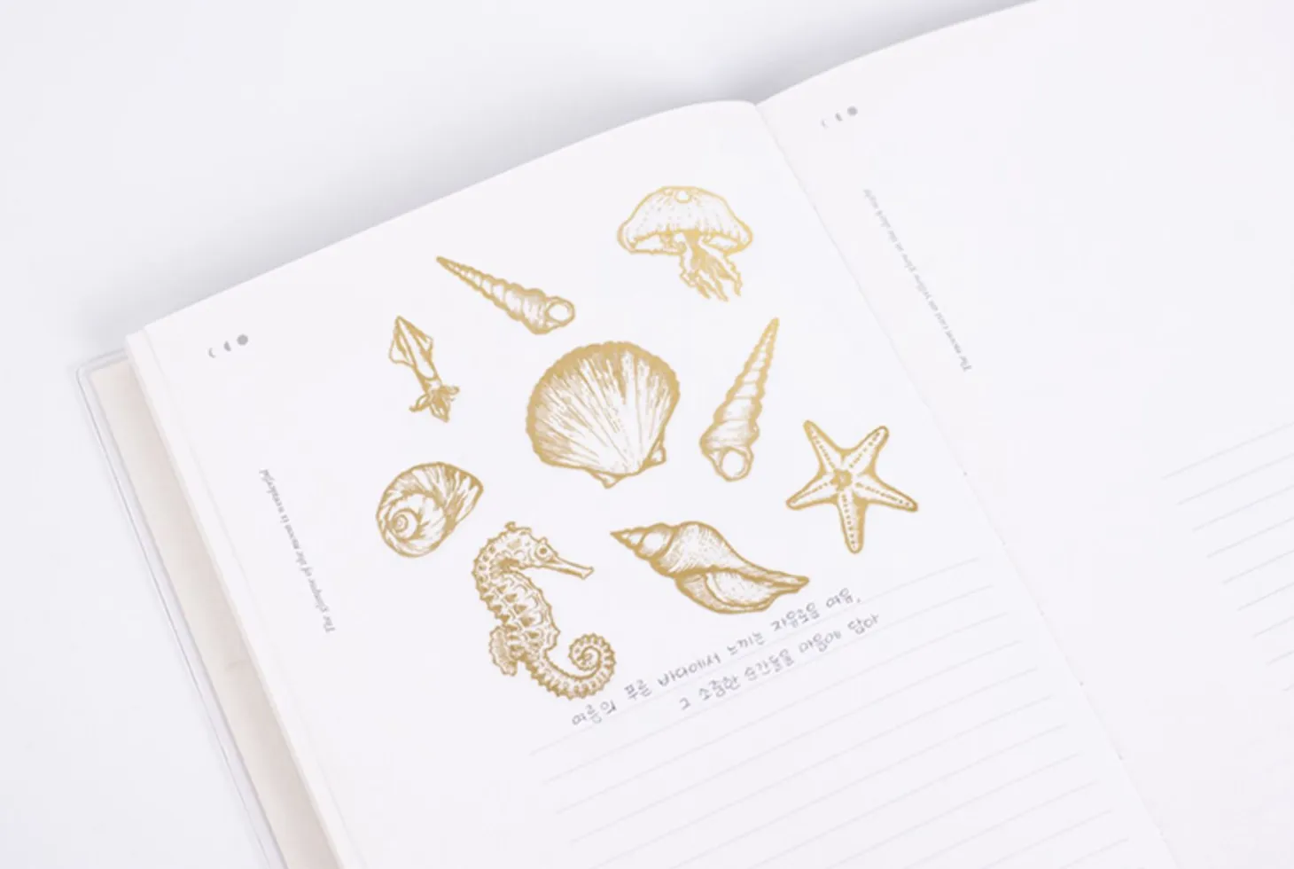 Gold Four Seasons Rub-on Sticker