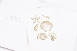 Gold Four Seasons Rub-on Sticker