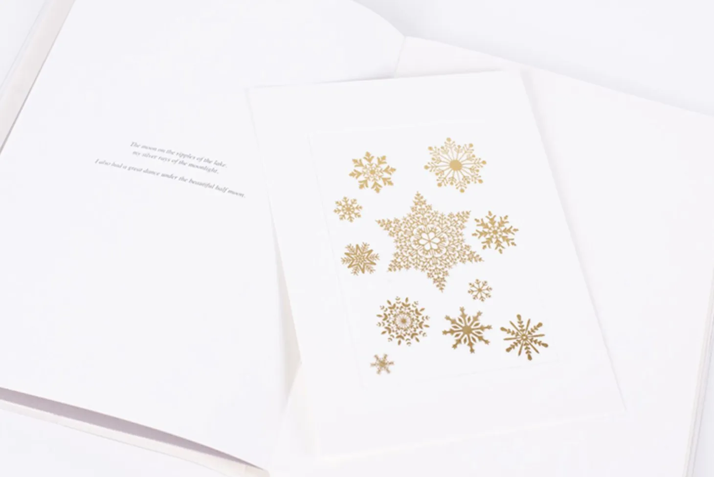 Gold Four Seasons Rub-on Sticker