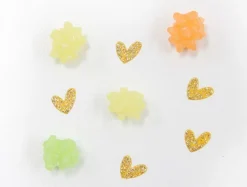 Gold Heart Deco Sticker