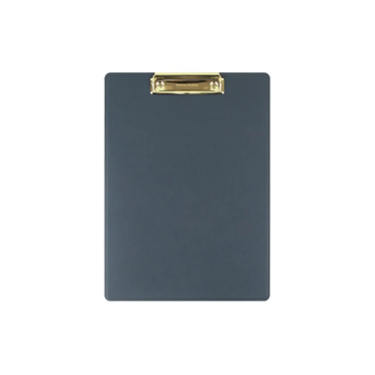 Gold Metal Vegan Leather Clipboard