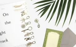 Gold Plated Bookmark Card