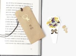 Gold Plated Tag Bookmark