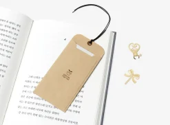 Gold Plated Tag Bookmark