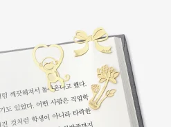 Gold Plated Tag Bookmark