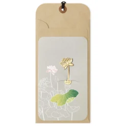 Gold Plated Tag Bookmark