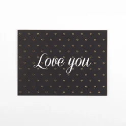 Gold Point Message Card