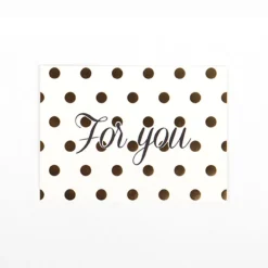 Gold Point Message Card