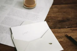 Gold Point Message Card