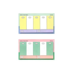 Gonjang Weekly Schedule Sticky Note