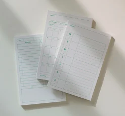 Good Habit Tracking Memo Pad