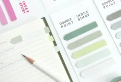 Gradient Double Point Index Sticky Note