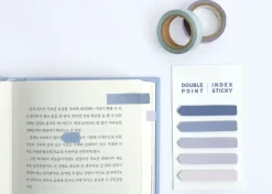 Gradient Double Point Index Sticky Note