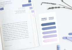Gradient Double Point Index Sticky Note