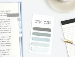 Gradient Double Point Index Sticky Note