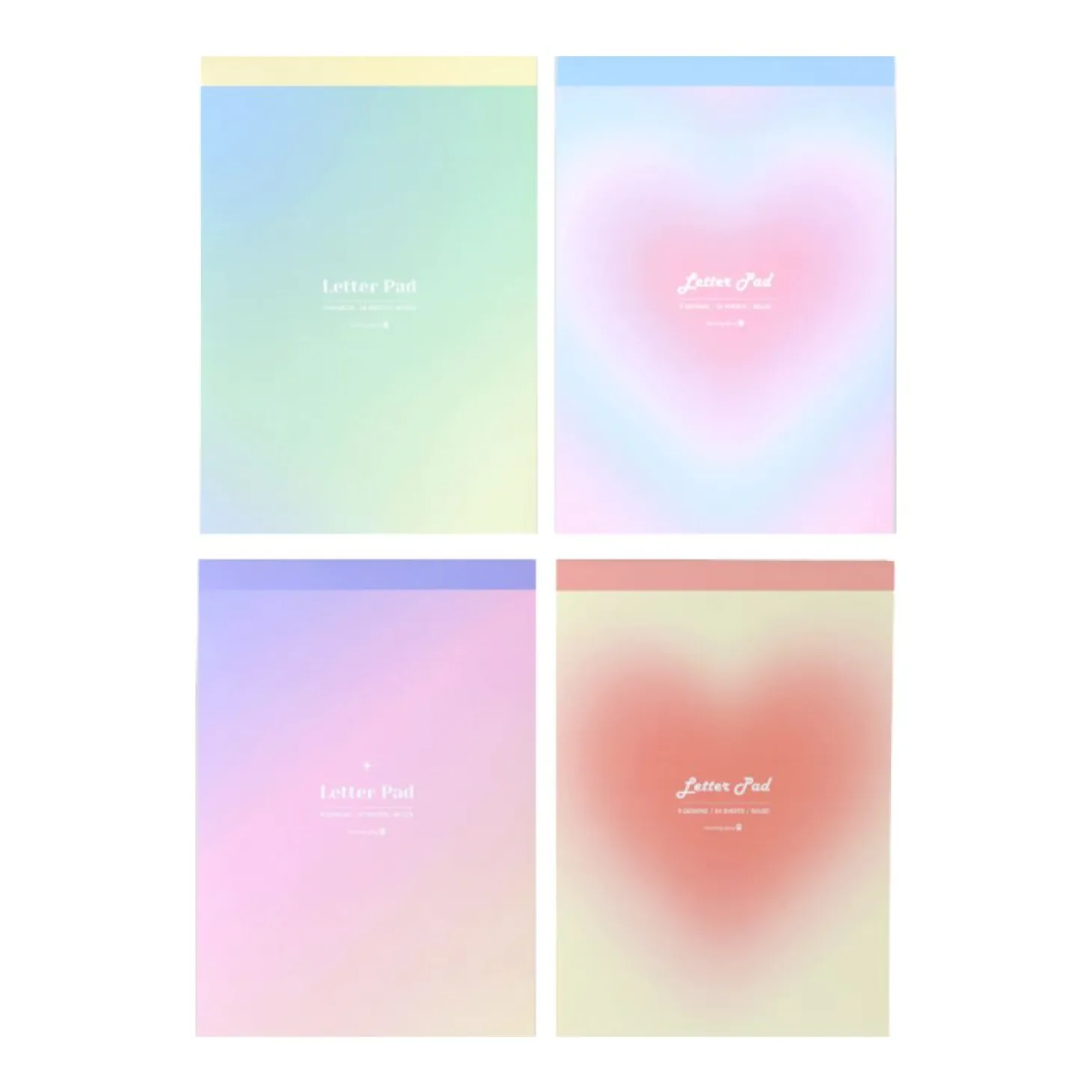 Gradient Letter Notepad