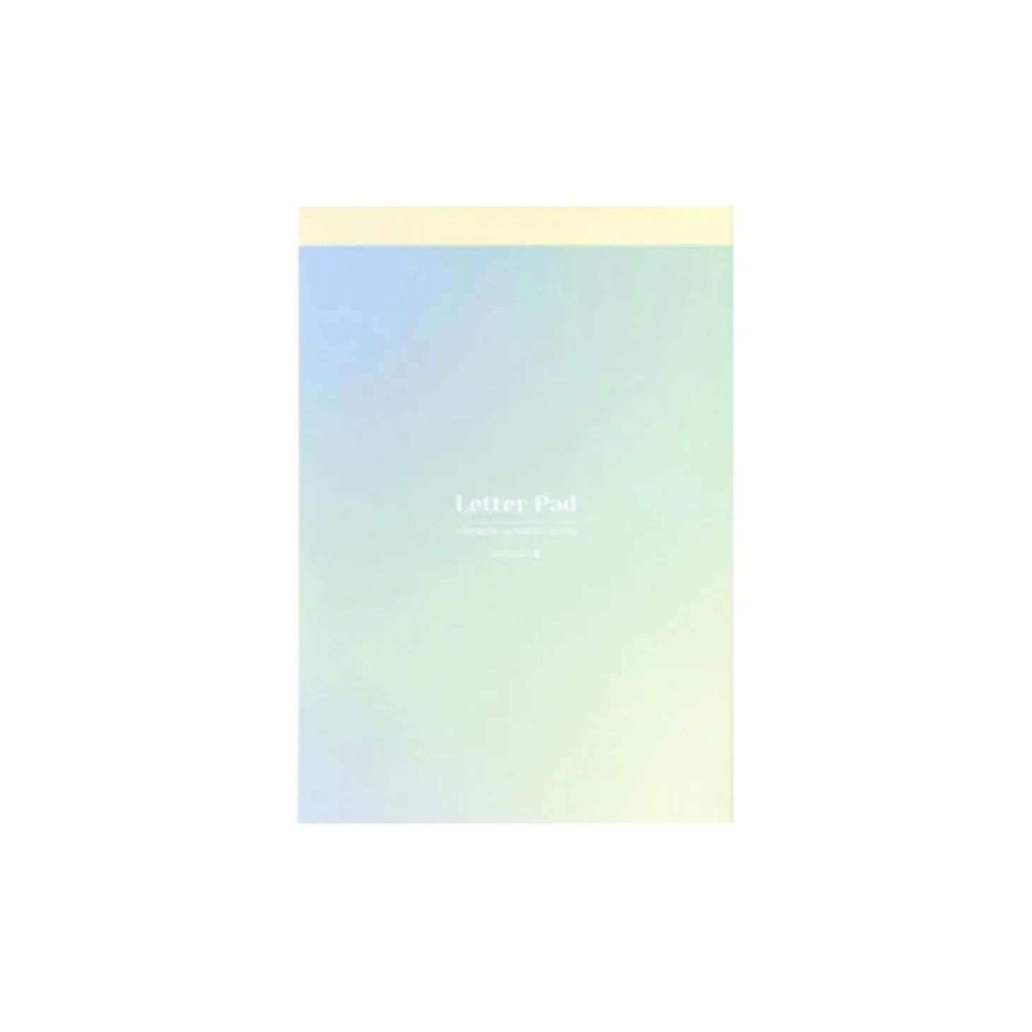 Gradient Letter Notepad