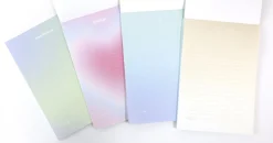 Gradient Letter Notepad