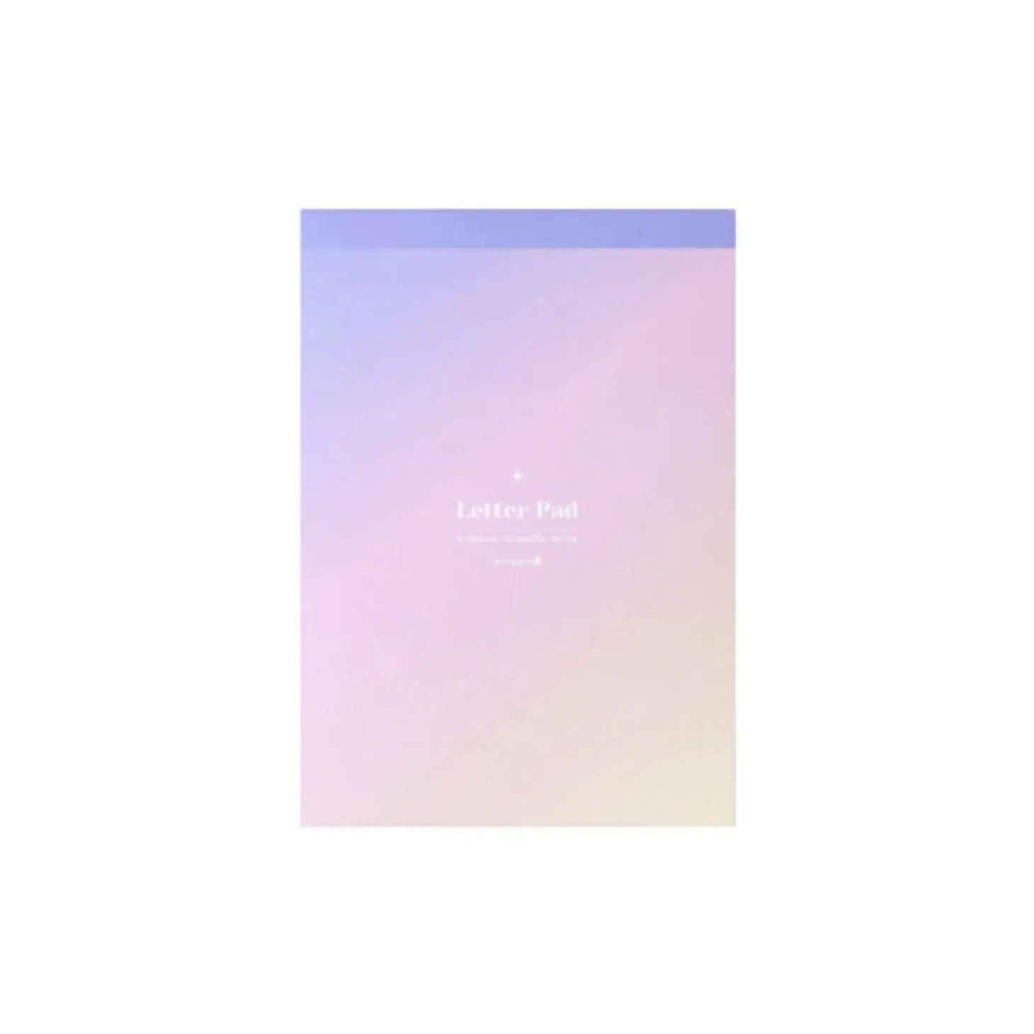 Gradient Letter Notepad