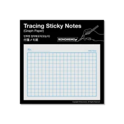 Graph Paper Tracing Sticky Note