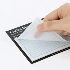 Graph Paper Tracing Sticky Note
