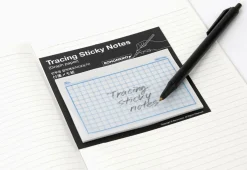 Graph Paper Tracing Sticky Note