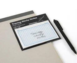 Graph Paper Tracing Sticky Note