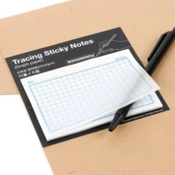 Graph Paper Tracing Sticky Note