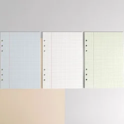 Grid Pattern 6 Ring A5 Note Refill