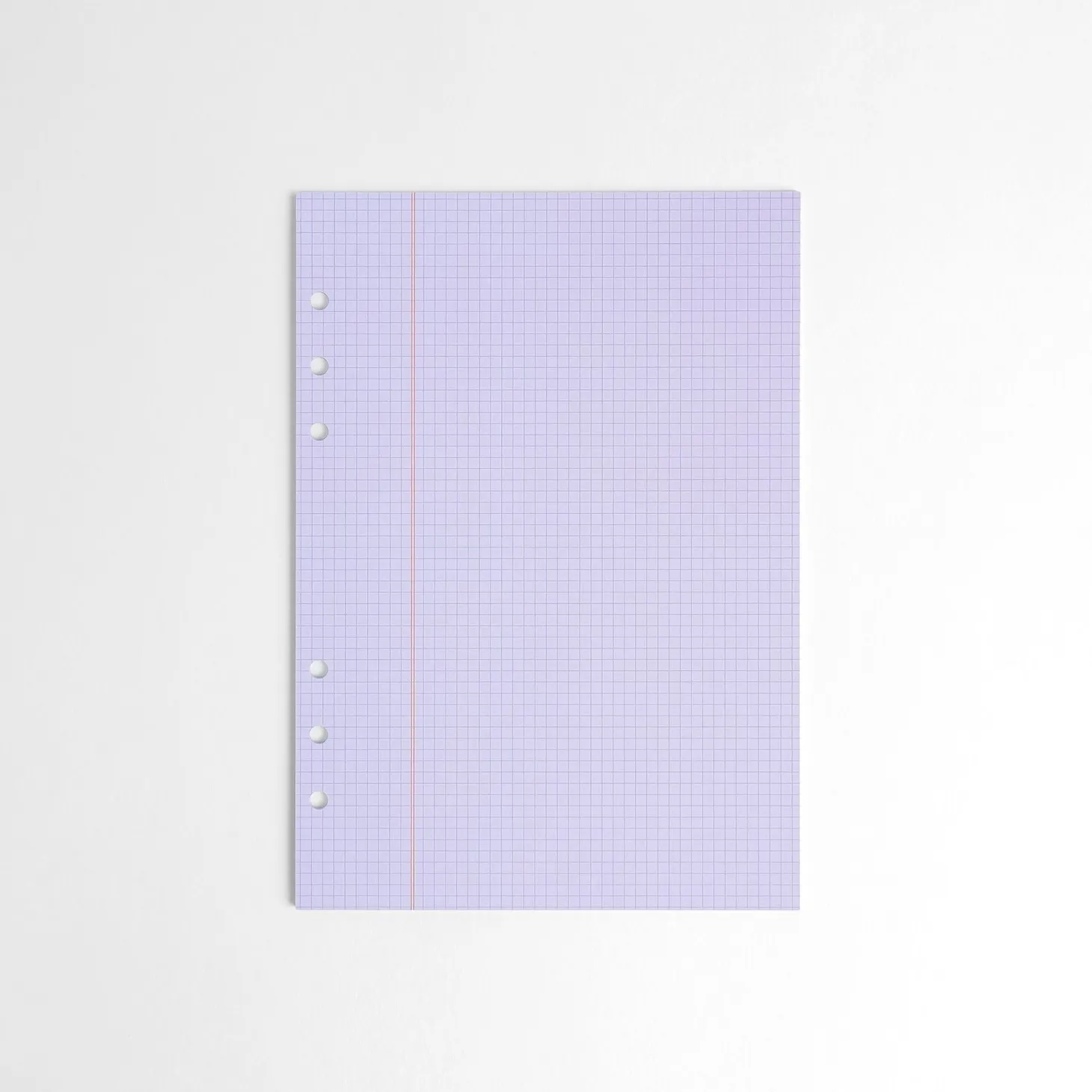 Grid Pattern 6 Ring A5 Note Refill