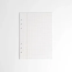 Grid Pattern 6 Ring A5 Note Refill